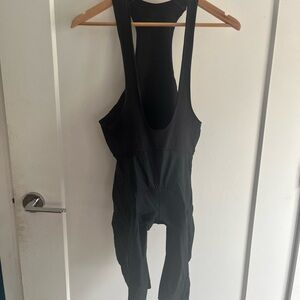 Pearl Izumi Black Cycling Bib - Minimal Logo Back